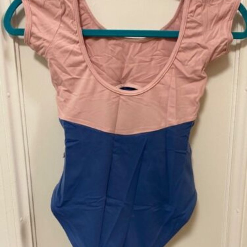 Anna Pink/Blue Yumiko Leotard